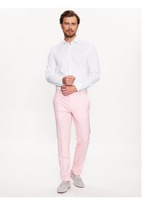 JOOP! Spodnie materiałowe 30036952 Różowy Slim Fit. Kolor: różowy. Materiał: materiał #5