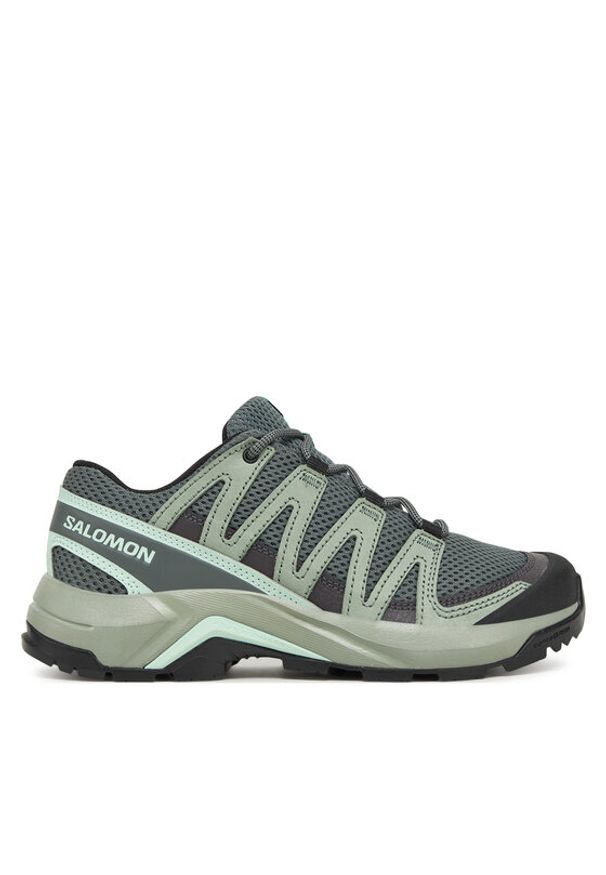 salomon - Salomon Trekkingi X-Adventure Recon L47813600 Zielony. Kolor: zielony. Materiał: skóra, nubuk