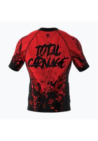 Rashguard męski SMMASH Carnage. Kolor: czerwony