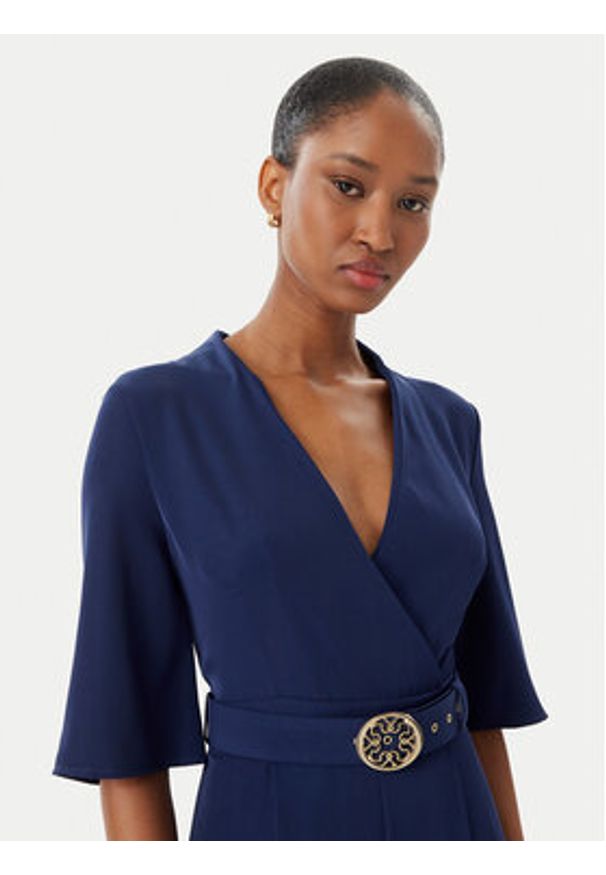 Rinascimento Kombinezon CFC0123685003 Granatowy Regular Fit. Kolor: niebieski. Materiał: syntetyk