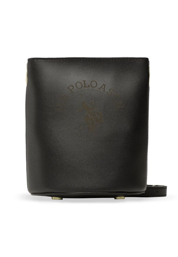 U.S. Polo Assn. Torebka Durango Bucket BEUD55872WVP000 Czarny. Kolor: czarny. Materiał: skórzane