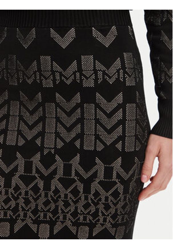 Marciano Guess Spódnica ołówkowa 5YGD16 5877Z Czarny Slim Fit. Kolor: czarny. Materiał: wiskoza