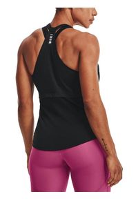 Koszulka sportowa damska Under Armour Streaker. Kolor: czarny. Styl: sportowy