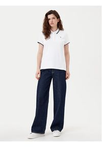 U.S. Polo Assn. Polo WUP0812 Biały Regular Fit. Typ kołnierza: polo. Kolor: biały. Materiał: bawełna #2