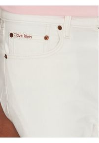 Calvin Klein Jeans Jeansy LV04LB781G Biały Straight Fit. Kolor: biały #3