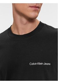 Calvin Klein Jeans T-Shirt Institutional J30J324671 Czarny Regular Fit. Kolor: czarny. Materiał: bawełna