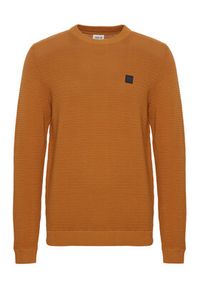 !SOLID - Solid Sweter 21106094 Żółty Regular Fit. Kolor: żółty. Materiał: bawełna #6