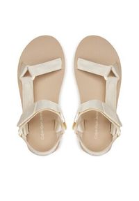 Calvin Klein Jeans Sandały Sandal Velcro Rp In Btw YM0YM00944 Écru #5