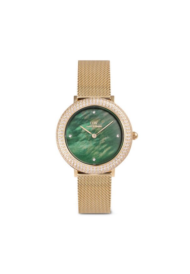Daniel Wellington Zegarek Crystalline Bezel 3 DW00100824 Złoty. Kolor: złoty