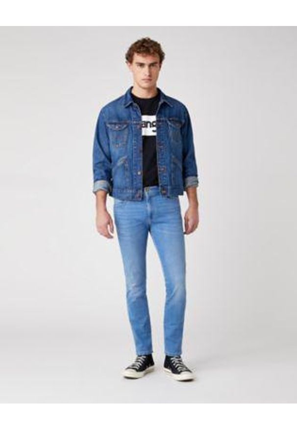 Wrangler - WRANGLER LARSTON MĘSKIE SPODNIE JEANSOWE HEAT RAGE W18SC788W 112127449