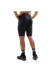 SIROKO - Męskie treningowe legginsy kolarki Fitness Siroko Press. Kolor: czarny. Materiał: materiał. Długość: krótkie. Sezon: lato. Sport: fitness