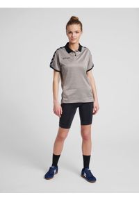 Damska koszulka polo Hummel hmlAUTHENTIC Functional. Typ kołnierza: polo. Kolor: szary. Styl: elegancki