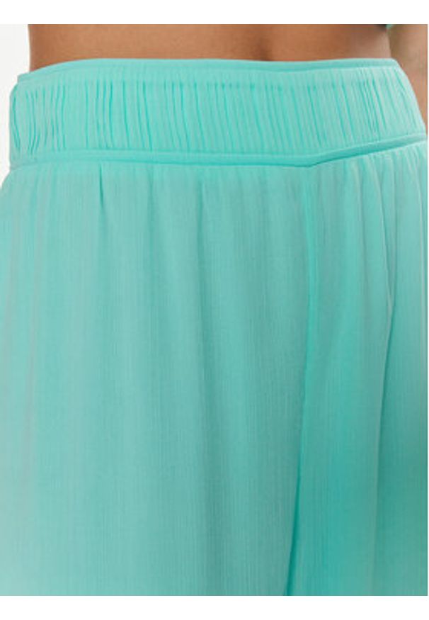 Patrizia Pepe Spodnie materiałowe 2P1584/A061-CA03 Turkusowy Relaxed Fit. Kolor: turkusowy. Materiał: syntetyk