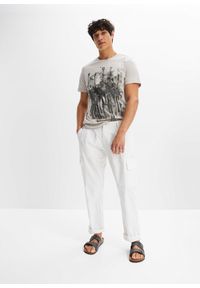 bonprix - T-shirt. Kolor: szary. Wzór: nadruk #3