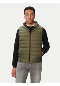 BOSS Bezrękawnik Odeno2 50549243 Zielony Regular Fit. Kolor: zielony. Materiał: syntetyk. Długość rękawa: bez rękawów #1