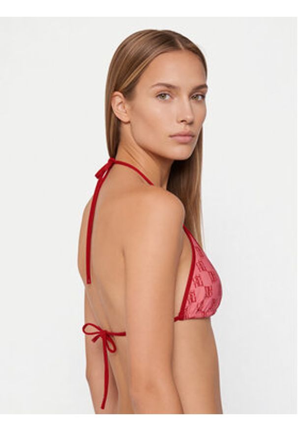 Hugo - HUGO Góra od bikini 50555664 Różowy. Kolor: różowy. Materiał: syntetyk