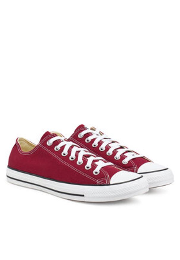 Converse Trampki Chuck Taylor All Star OX M9691 M Bordowy. Kolor: czerwony. Materiał: materiał