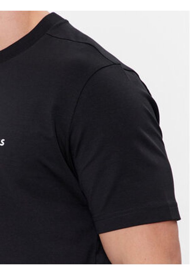 BOSS - Boss T-Shirt 50506373 Czarny Regular Fit. Kolor: czarny. Materiał: bawełna