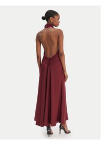 BARDOT - Bardot Sukienka koktajlowa Delphina 60247DB Bordowy Regular Fit. Kolor: czerwony. Materiał: syntetyk. Styl: wizytowy #5