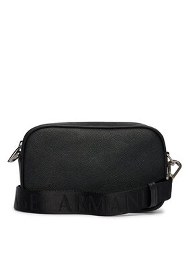 Armani Exchange Saszetka XM002038 AF19931 UC001 Czarny. Kolor: czarny. Materiał: skóra