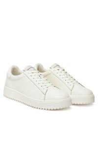 Emporio Armani Sneakersy X4X690 XF846 00894 Biały. Kolor: biały. Materiał: skóra