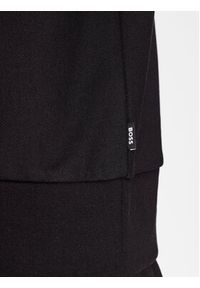 BOSS - Boss Bluza Soleri 05 50501498 Czarny Regular Fit. Kolor: czarny. Materiał: bawełna