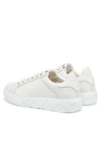 Love Moschino - LOVE MOSCHINO Sneakersy JA15054G1MIA410A Biały. Kolor: biały. Materiał: skóra
