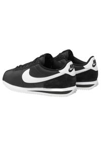 Nike - Damskie Skórzane Buty Sportowe Cortez. Kolor: czarny, biały, wielokolorowy. Materiał: skóra. Sezon: zima. Styl: sportowy