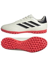 Adidas - Buty adidas Copa Pure.2 Club Tf IE7523 białe. Kolor: biały. Materiał: materiał, syntetyk, skóra, guma. Szerokość cholewki: normalna. Sport: piłka nożna