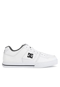DC Sneakersy PURE 300660-HBW Biały. Kolor: biały. Materiał: skóra