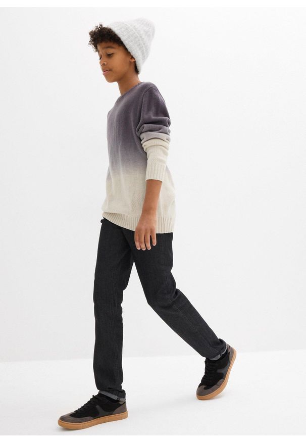 bonprix - Sweter w cieniowanym kolorze. Kolor: szary