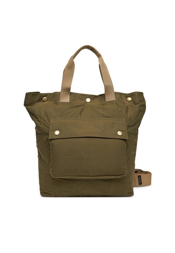 Barbour Plecak Transport 3 Way Tote/Bacpack UBA0740GN31 Khaki. Kolor: brązowy. Materiał: bawełna, materiał