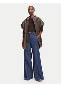 Weekend Max Mara Bezrękawnik Origano 2625296021 Brązowy Regular Fit. Kolor: brązowy. Materiał: syntetyk. Długość rękawa: bez rękawów #4