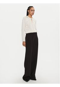 Calvin Klein Bluzka K20K207650 Écru Regular Fit. Materiał: syntetyk #5