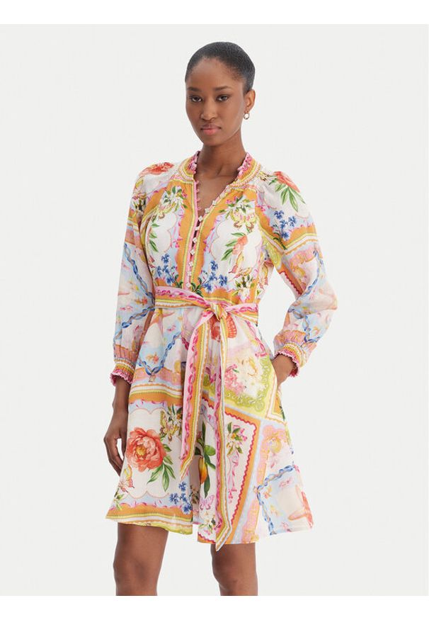 Hale bob - Hale Bob Sukienka letnia Lakelynn 5YXP674A Kolorowy Regular Fit. Materiał: len. Wzór: kolorowy. Sezon: lato