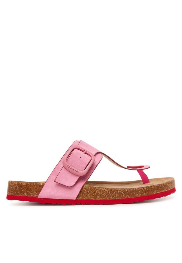 Japonki Tamaris. Kolor: różowy