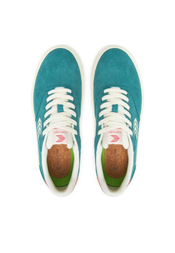 CARIUMA Sneakersy Naioca 511802U56M110 Turkusowy. Kolor: turkusowy. Materiał: zamsz, skóra