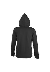 SOL'S - Damska Bluza Z Kapturem Seven Full Zip. Typ kołnierza: kaptur. Kolor: wielokolorowy, szary, brązowy