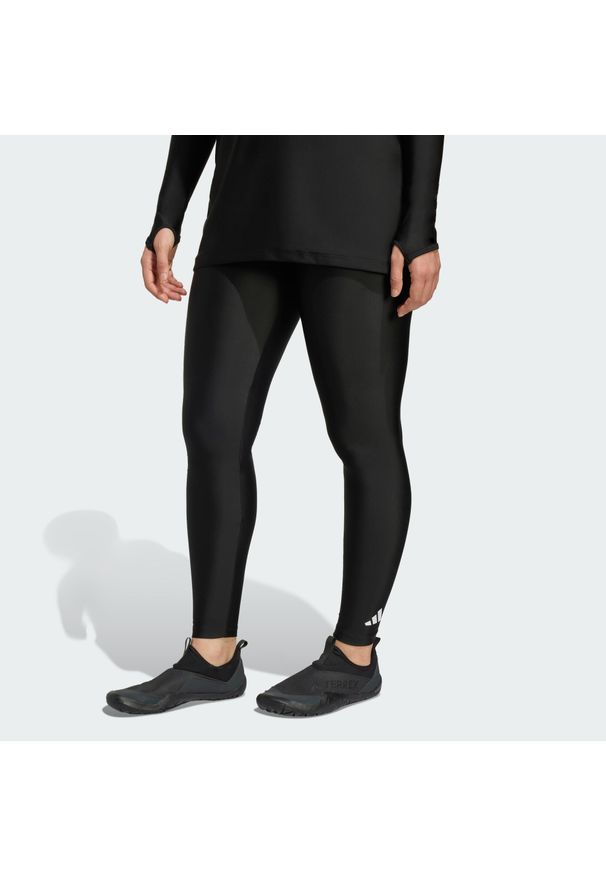Adidas - Swim Tights. Stan: podwyższony. Kolor: czarny