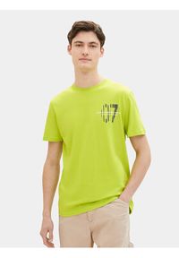 Tom Tailor Denim T-Shirt 1040838 Zielony Regular Fit. Kolor: zielony. Materiał: bawełna #3
