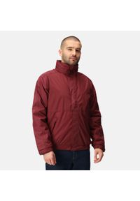 Regatta - Męska wodoodporna ocieplana kurtka Dover. Kolor: czerwony, brązowy, wielokolorowy. Sezon: zima #1