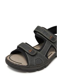 Rieker Sandały 26156-47 Szary. Kolor: szary. Materiał: materiał, syntetyk #4