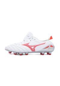 Buty Mizuno Morelia Neo Pro Md Buty Piłkarskie Dorosłych. Kolor: czerwony, wielokolorowy, biały. Materiał: guma, skóra, syntetyk. Sport: piłka nożna