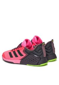 Adidas - adidas Buty na siłownię Dropset 3 JI2074 Różowy. Kolor: różowy. Materiał: mesh, materiał. Sport: fitness