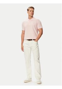 Beverly Hills Polo Club Polo P-SS26M-P42560_BBU Różowy jasny Regular Fit. Typ kołnierza: polo. Kolor: różowy. Materiał: bawełna #2