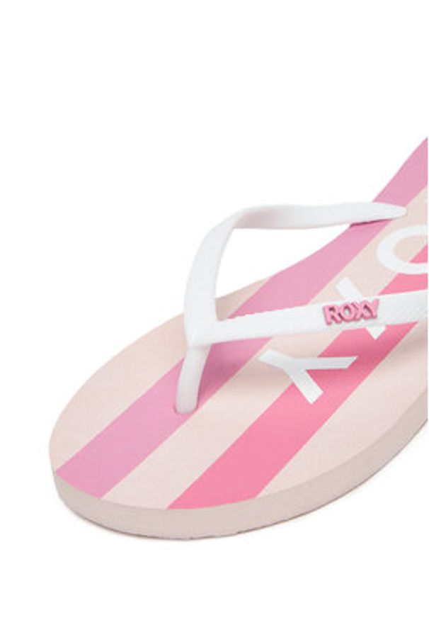 Roxy Japonki 839452A Biały. Kolor: biały. Materiał: syntetyk