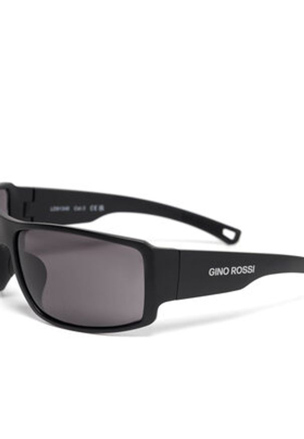 Gino Rossi Okulary przeciwsłoneczne LD91348 Czarny. Kolor: czarny
