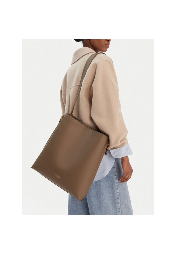 Gino Rossi - Torebka GINO ROSSI. Kolor: beżowy