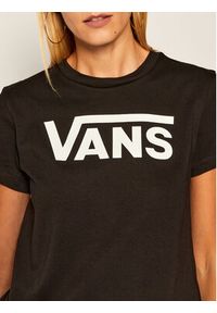 Vans T-Shirt Flying V Crew Tee VN0A3UP4 Czarny Regular Fit. Kolor: czarny. Materiał: bawełna #3