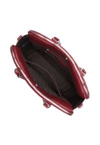 Wittchen - Damska torba na laptopa 13" ze skóry croco bordowa. Kolor: czerwony. Materiał: skóra. Styl: klasyczny, casual, elegancki, glamour #4